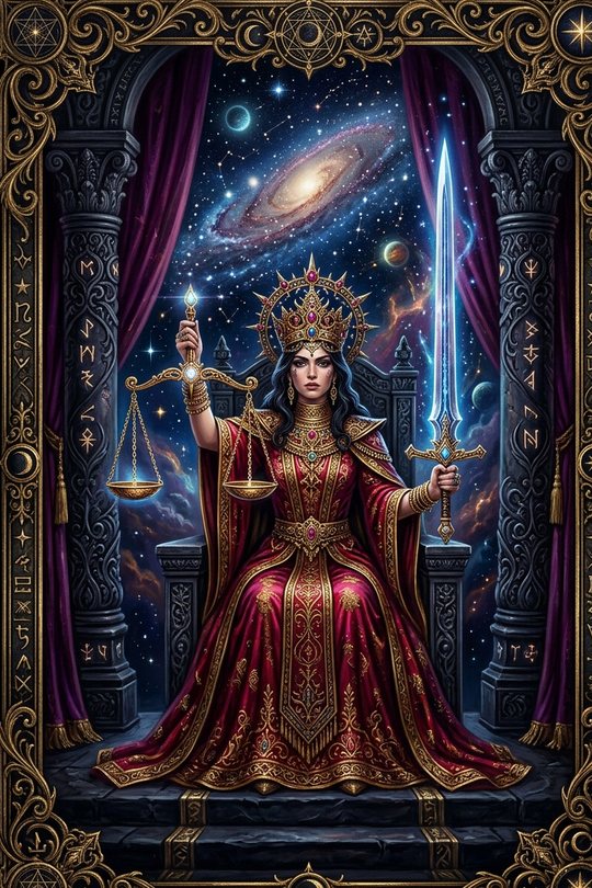 Аркан 8 Справедливость — матрица судьбы программы